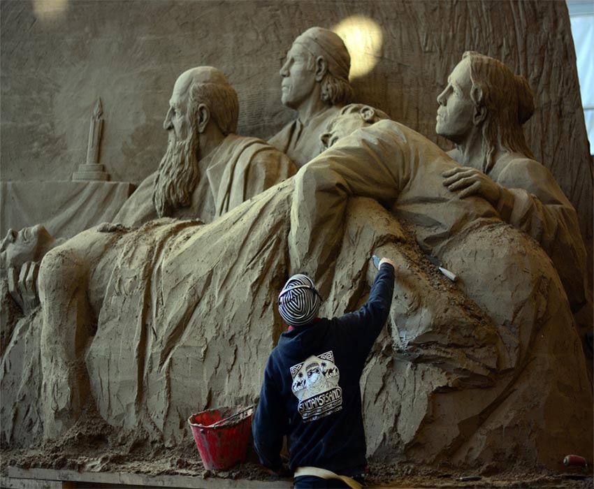 Sand sculptures